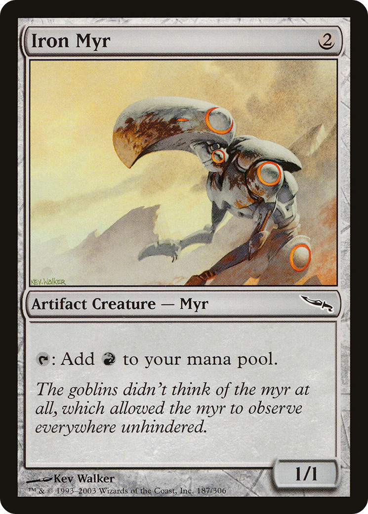 Iron Myr [Mirrodin] Foil