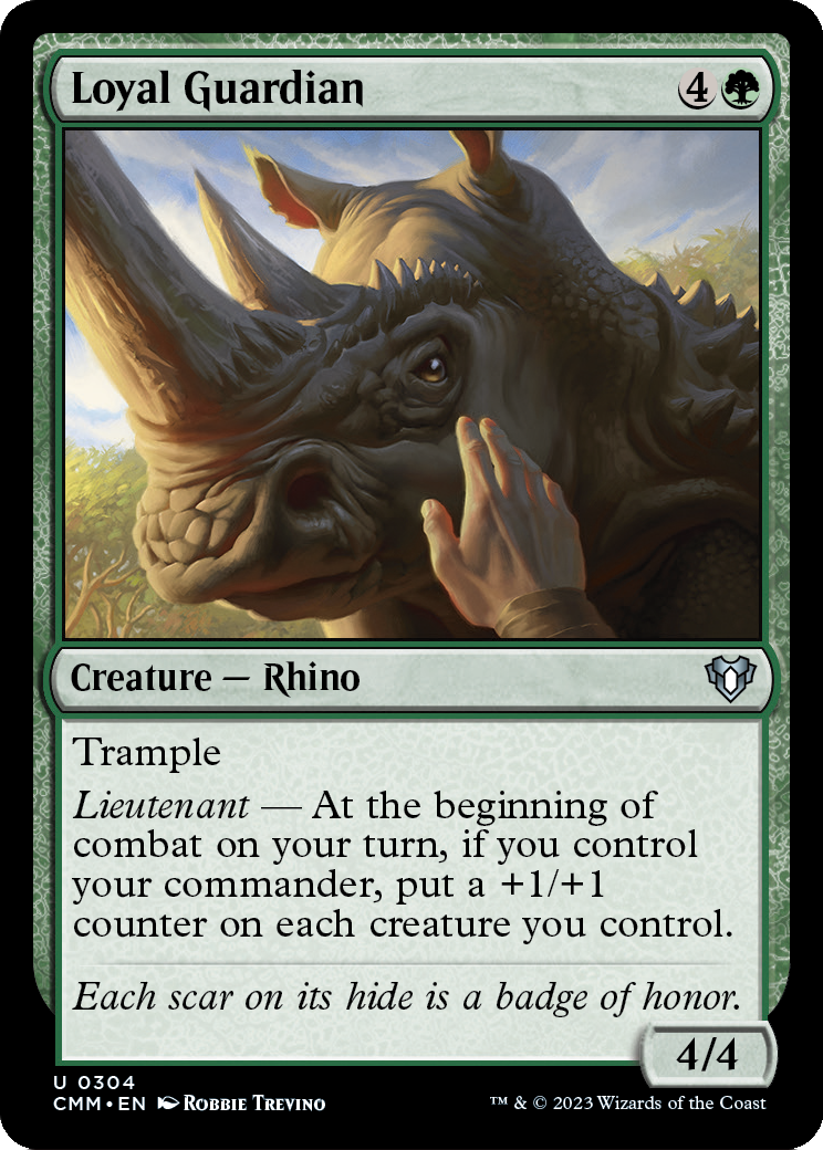 Loyal Guardian [Commander Masters] Foil