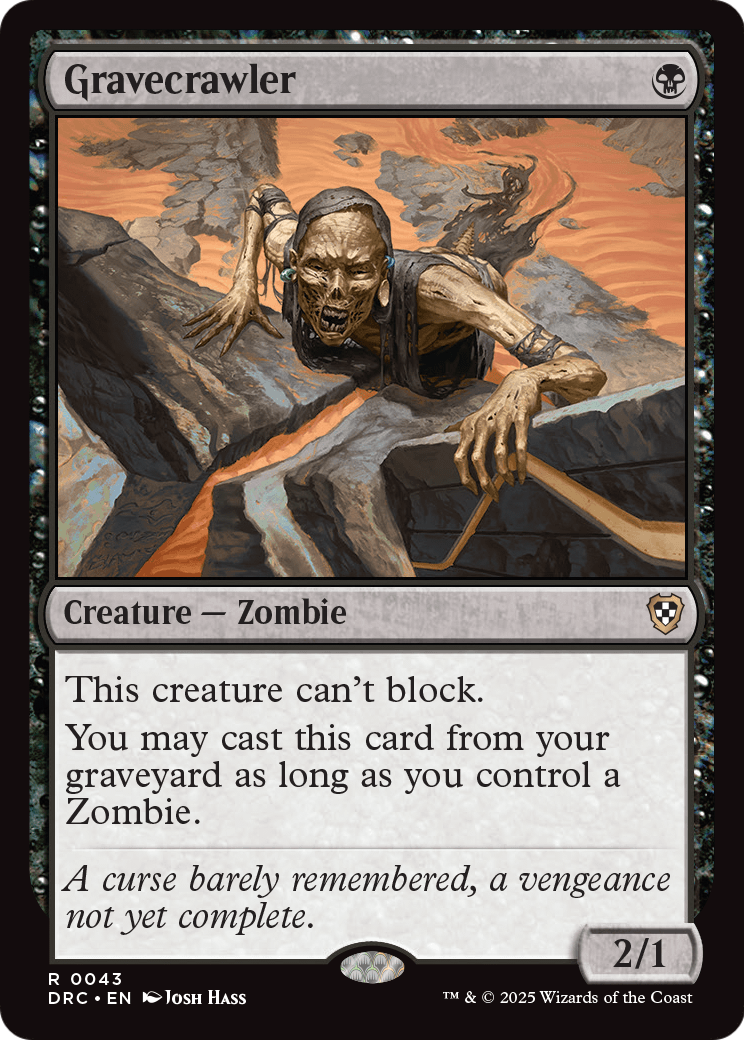 Gravecrawler (-043) [Commander: Aetherdrift]