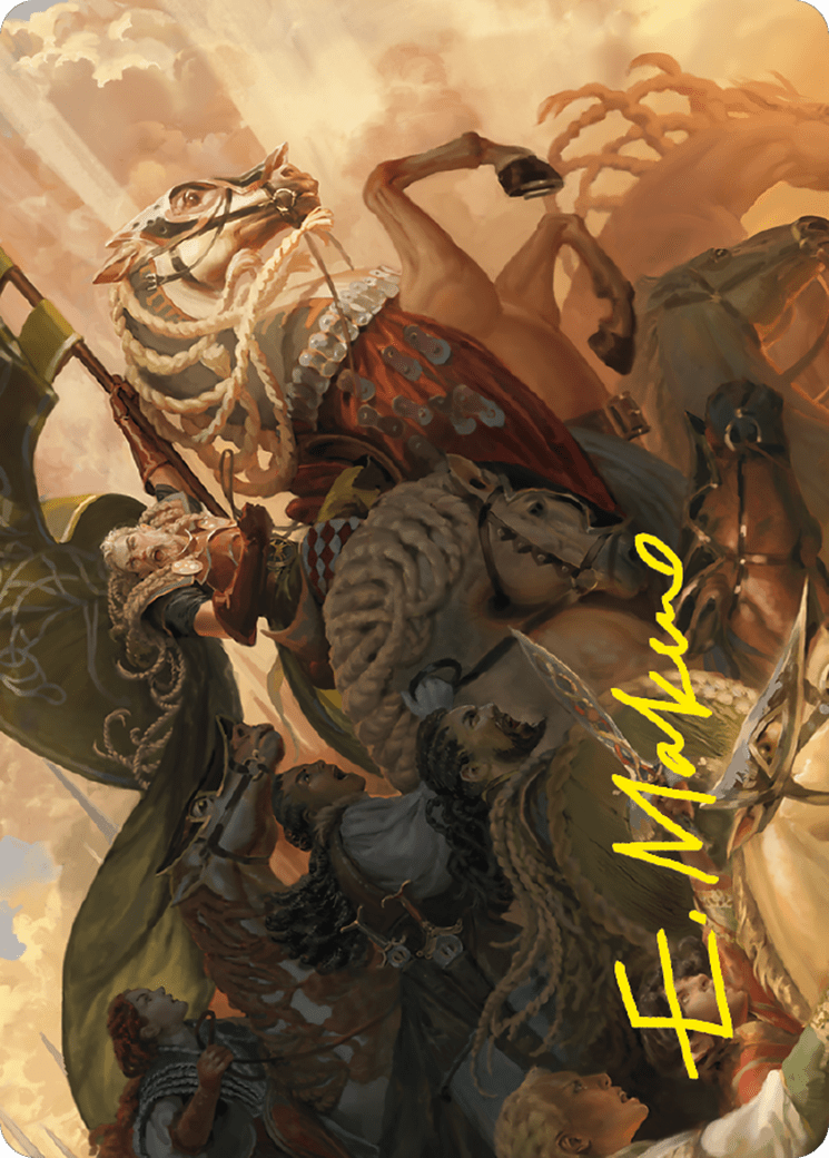 Marshal's Anthem // Marshal's Anthem (ALTR-068) - Tales of Middle-earth Art Series (Borderless) Foil