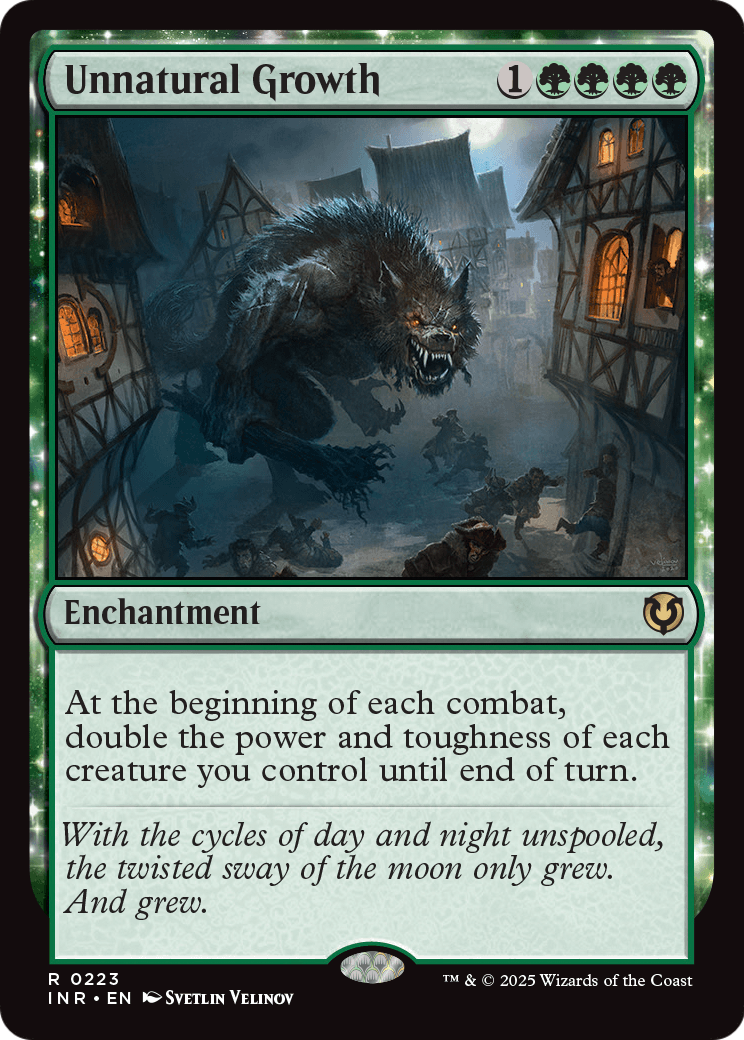 Unnatural Growth (-223) [Innistrad Remastered]