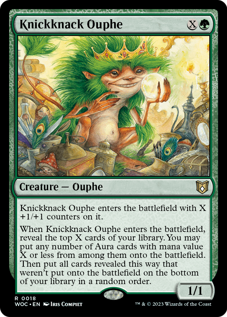 Knickknack Ouphe [Wilds of Eldraine Commander]