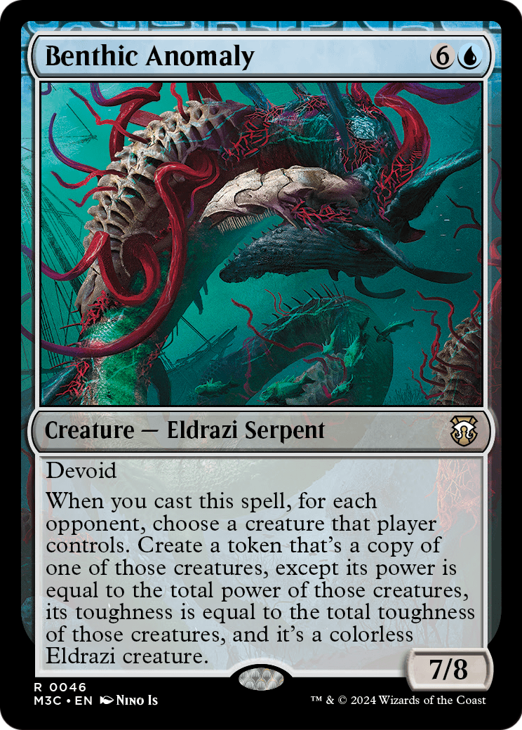 Benthic Anomaly (M3C-046) - Modern Horizons 3 Commander: (devoid) Foil