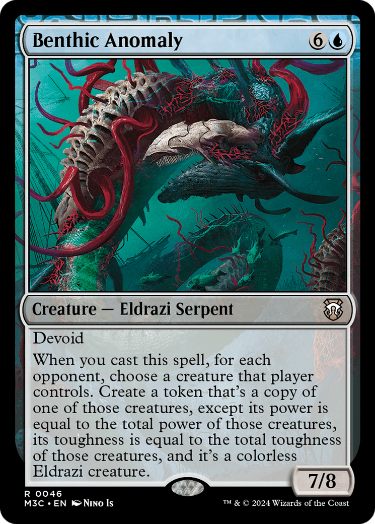 Benthic Anomaly (M3C-046) - Modern Horizons 3 Commander: (devoid) Foil