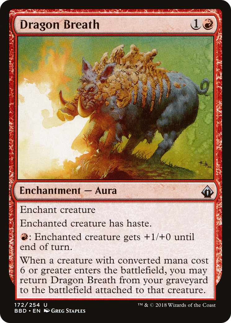 Dragon Breath [Battlebond] Foil