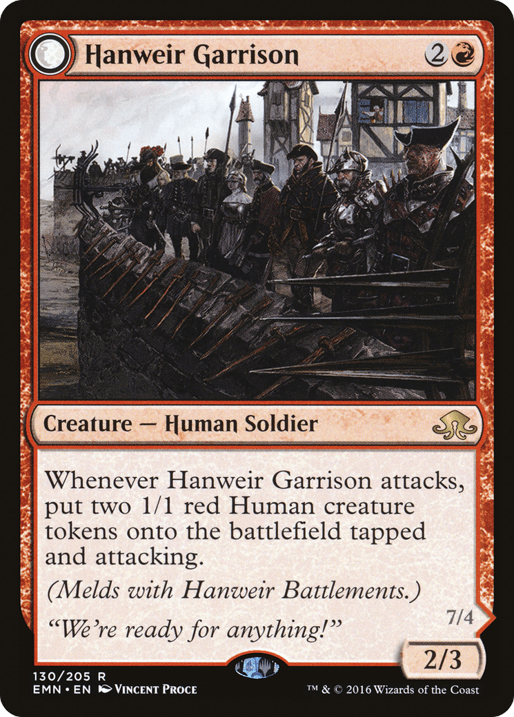 Hanweir Garrison [Eldritch Moon] Foil