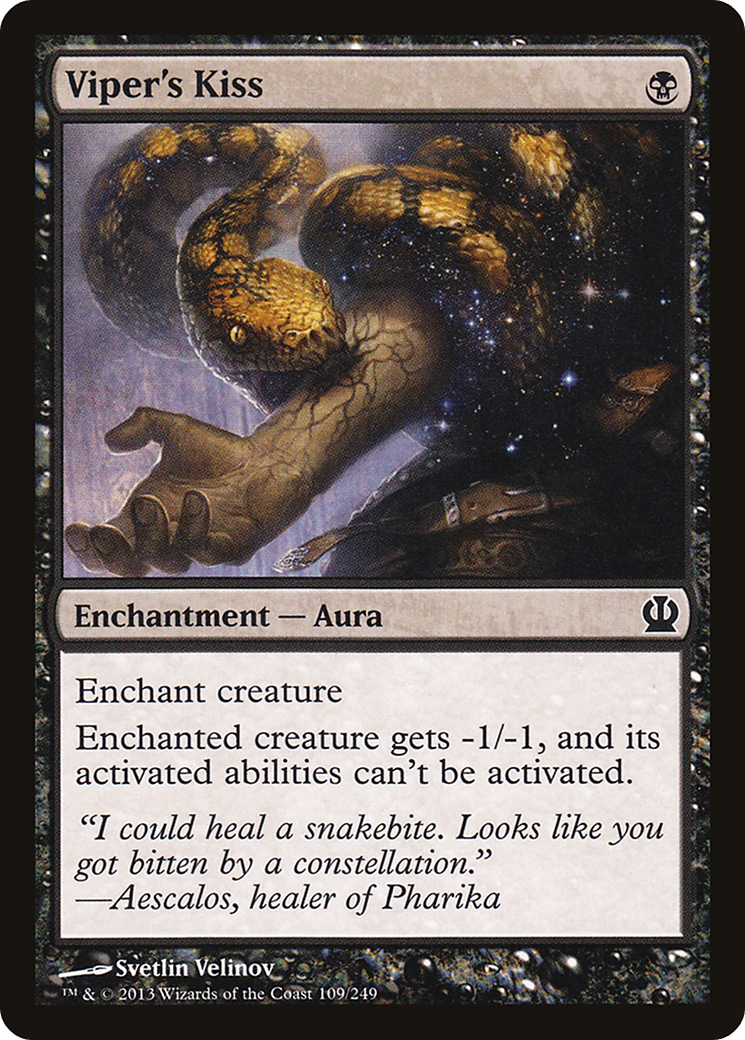 Viper's Kiss [Theros] Foil