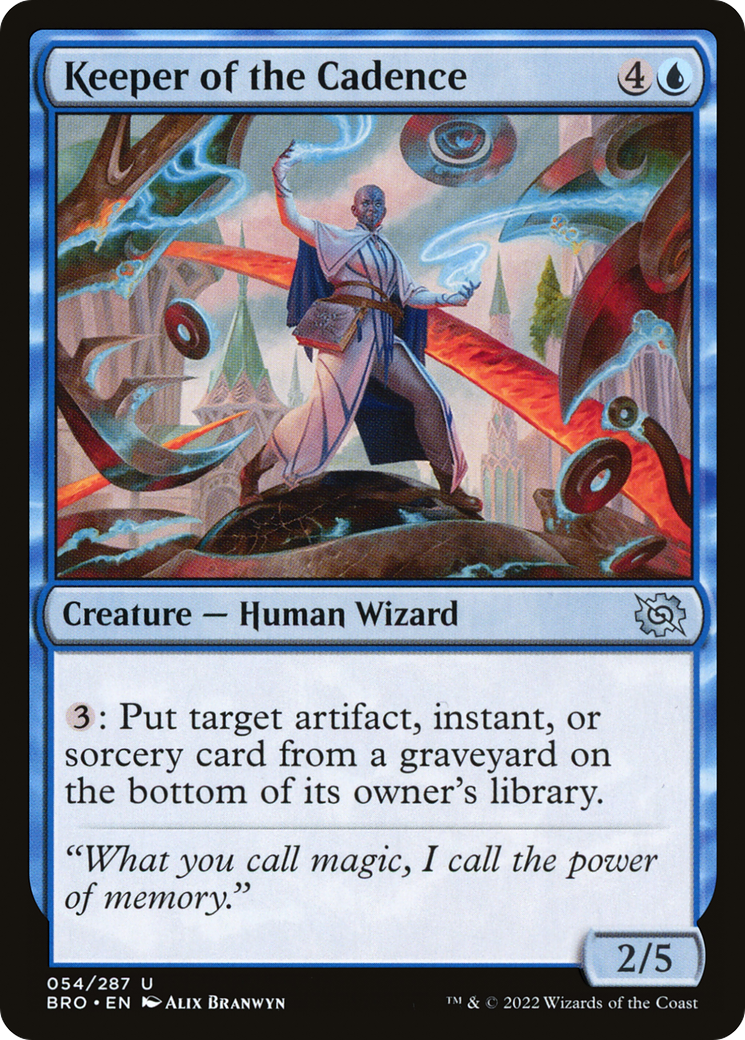 Keeper of the Cadence [The Brothers' War] Foil