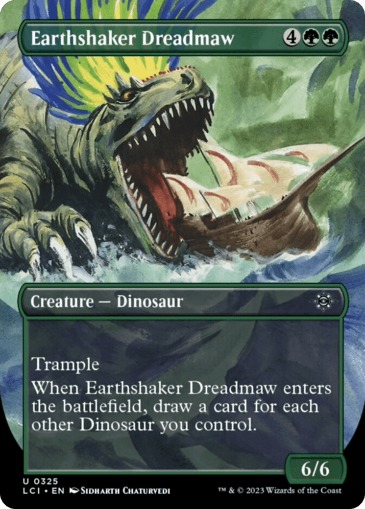 Earthshaker Dreadmaw (Borderless) [The Lost Caverns of Ixalan]