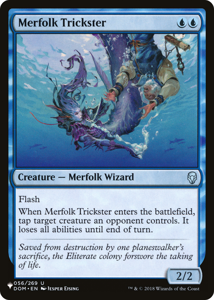 Merfolk Trickster |  (DOM-56) [The List]