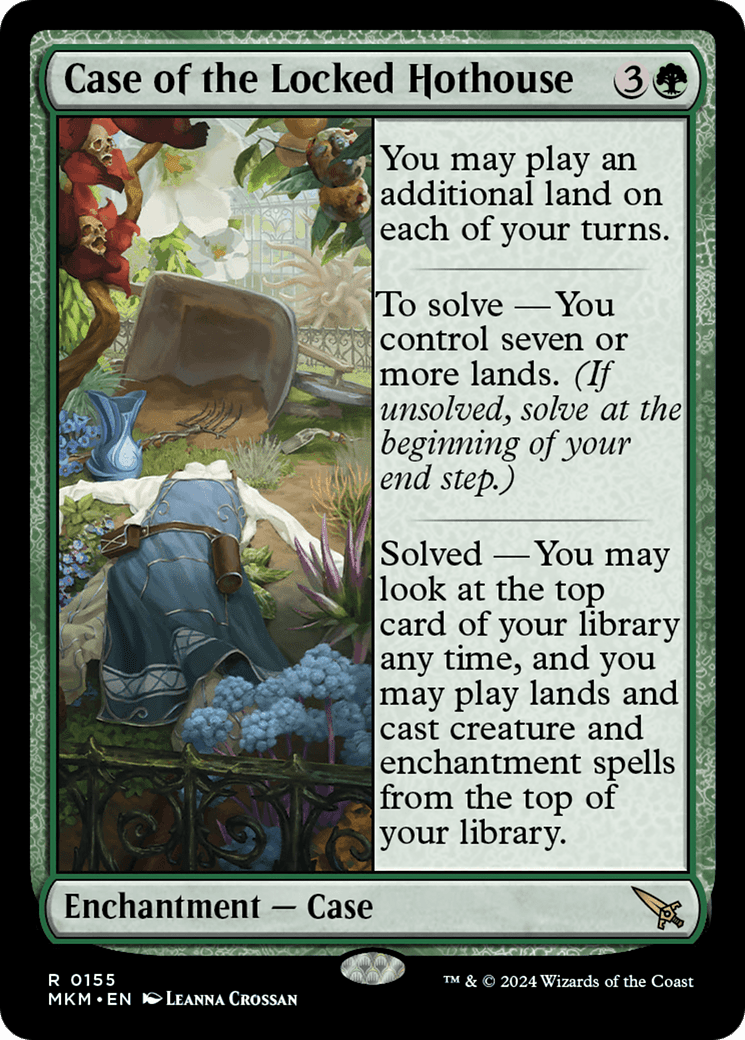 Case of the Locked Hothouse [Murders at Karlov Manor] Foil