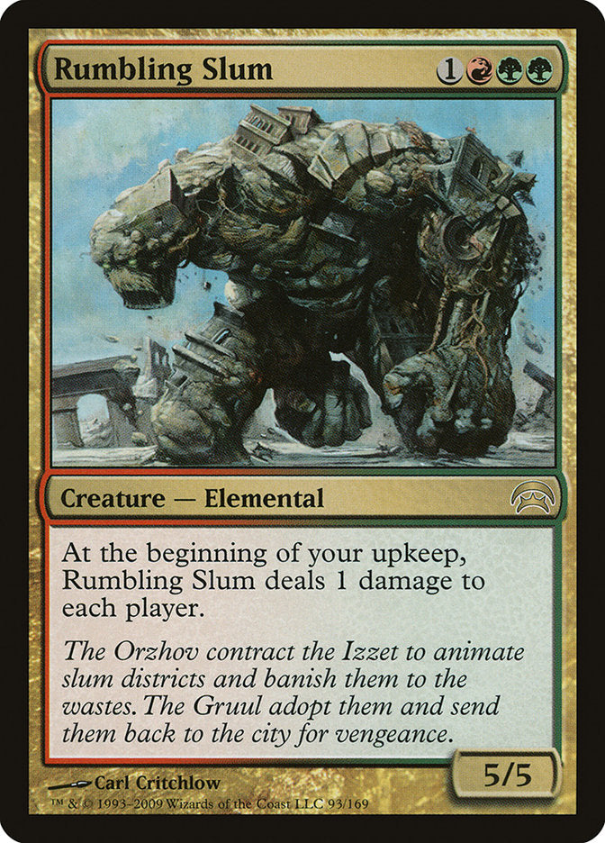 Rumbling Slum 93/169 (Planechase) 