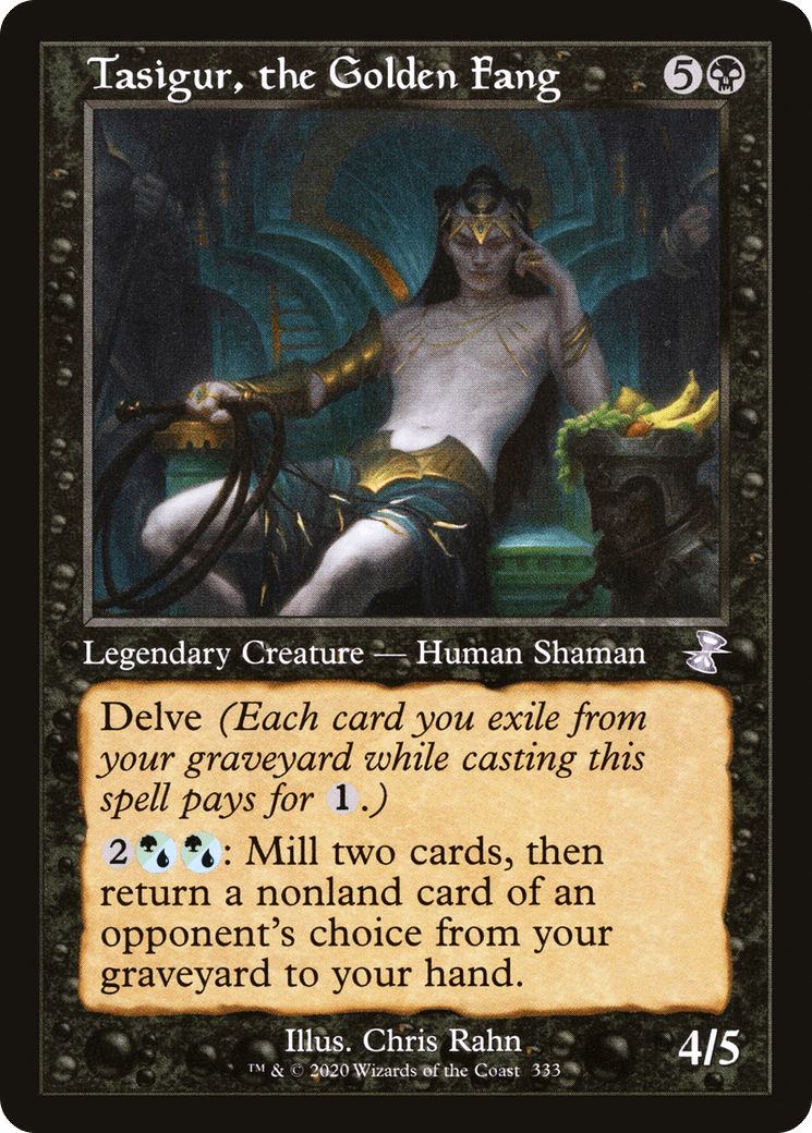 Tasigur, the Golden Fang (Timeshifted) [Time Spiral Remastered] Foil