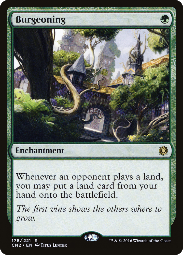 Burgeoning [Conspiracy: Take the Crown] Foil