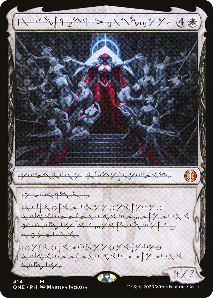 Elesh Norn, Mother of Machines (Phyrexian) [Phyrexia: All Will Be One] Foil