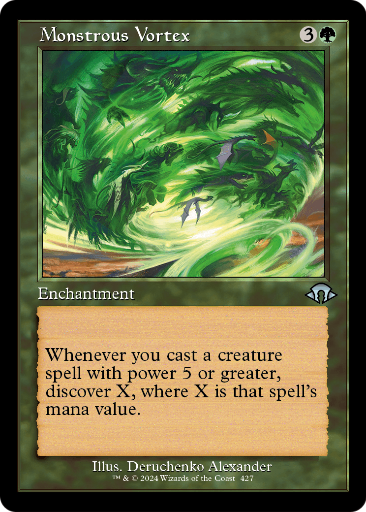 Monstrous Vortex (Retro) [Modern Horizons 3] Foil