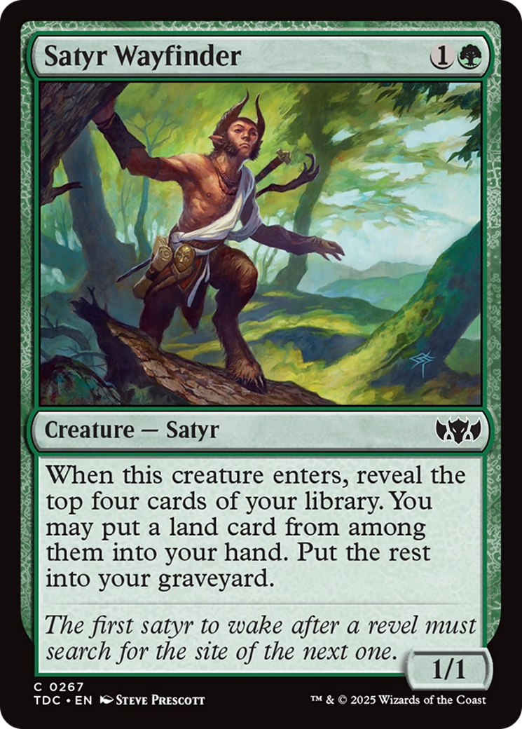 Satyr Wayfinder (267) [Commander: Tarkir: Dragonstorm]