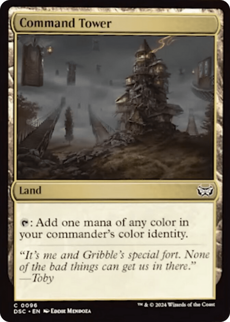 Command Tower [Duskmourn: House of Horror Commander]