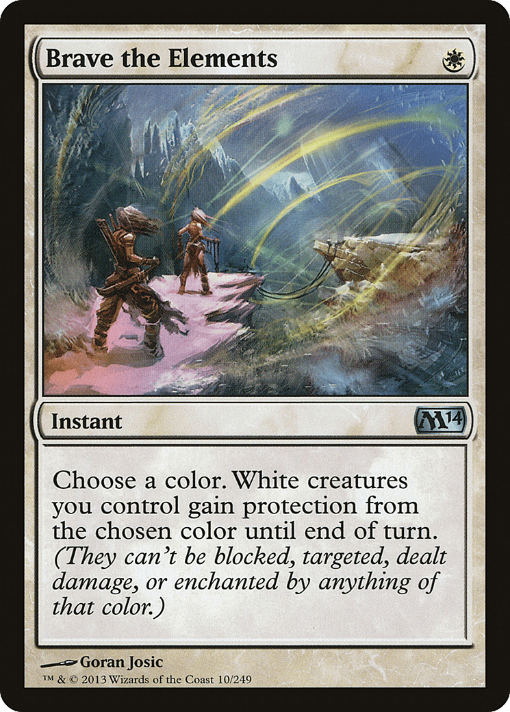 Brave the Elements [Magic 2014] Foil