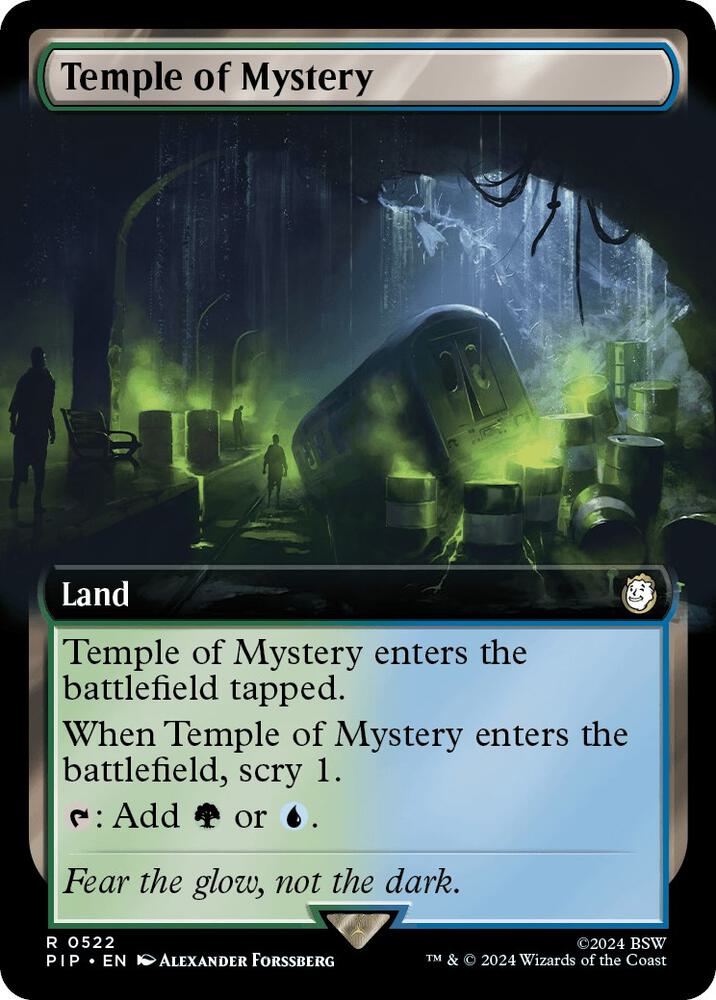 Temple of Mystery 522/326 (Universes Beyond: Fallout)  - Extended Art Foil