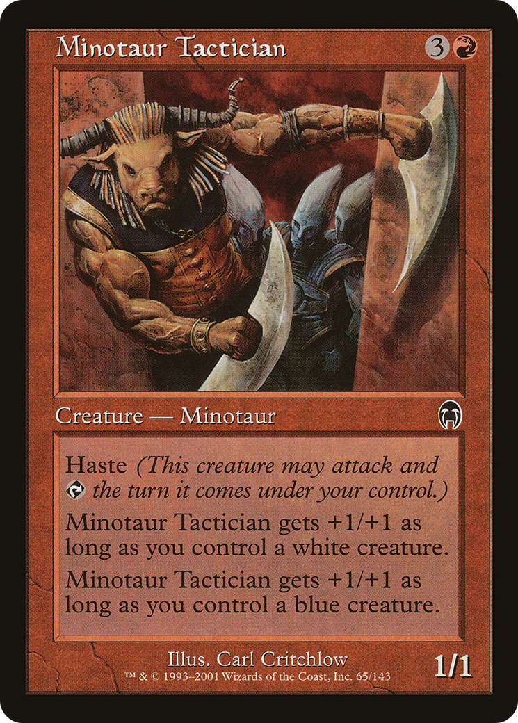 Minotaur Tactician [Apocalypse] Foil