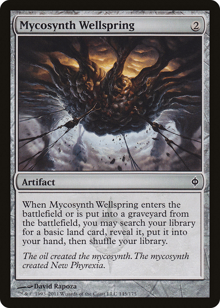 Mycosynth Wellspring [New Phyrexia] Foil
