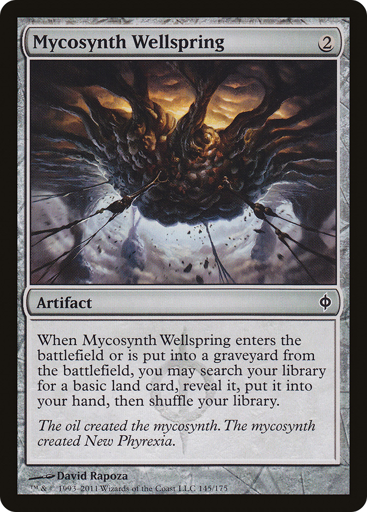 Mycosynth Wellspring [New Phyrexia] Foil