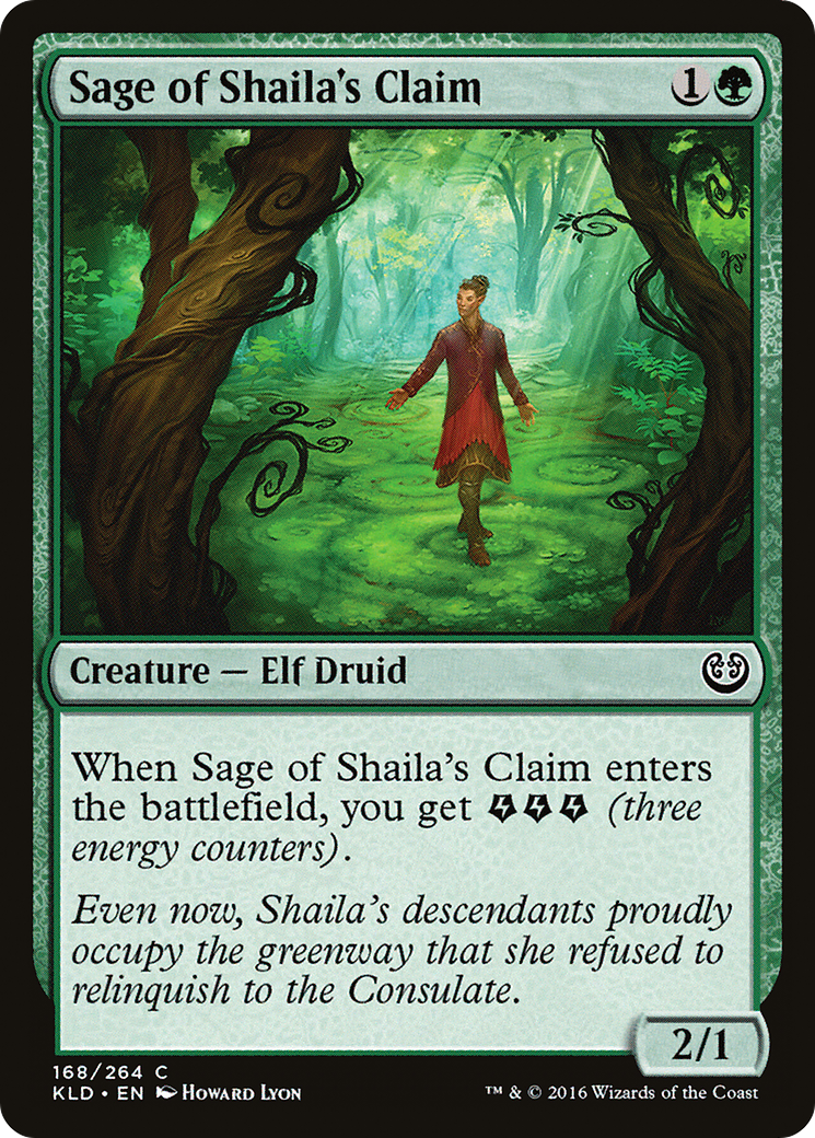 Sage of Shaila's Claim [Kaladesh] Foil