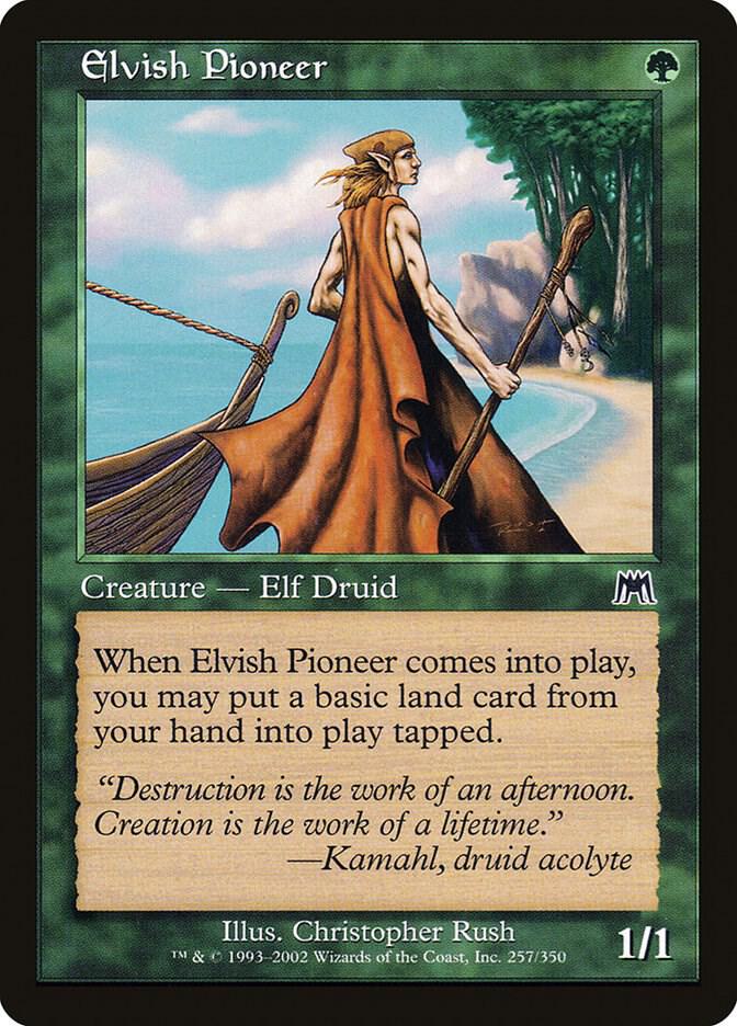 Elvish Pioneer 257 (Onslaught) 