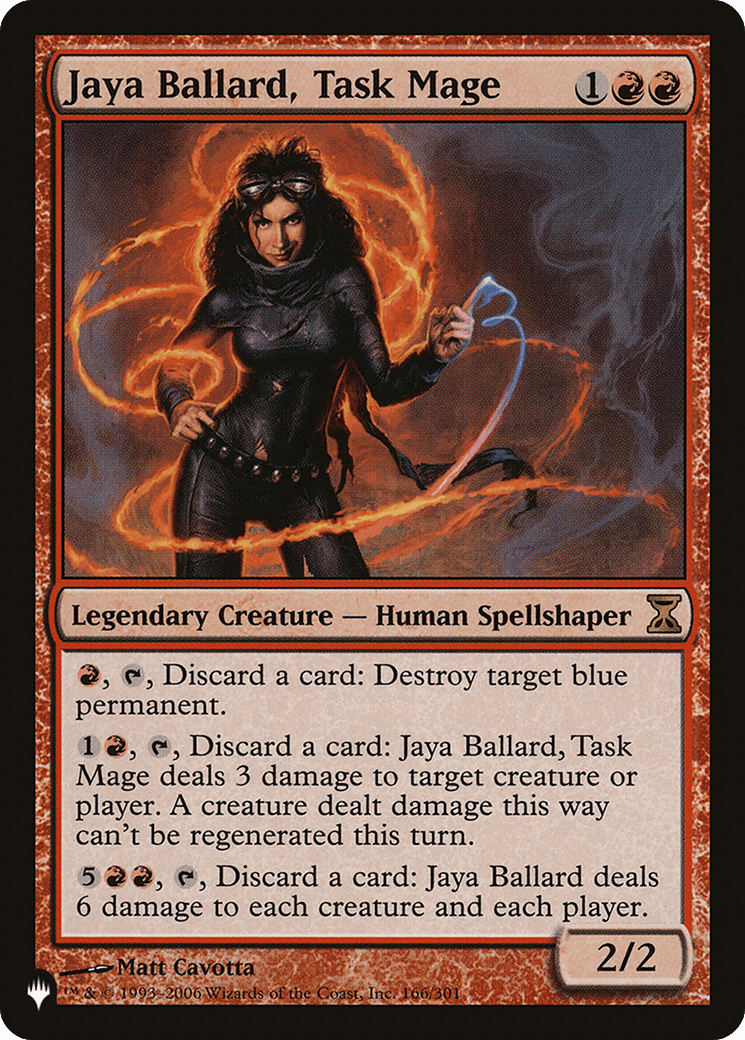 Jaya Ballard, Task Mage |  (TSP-166) [The List]