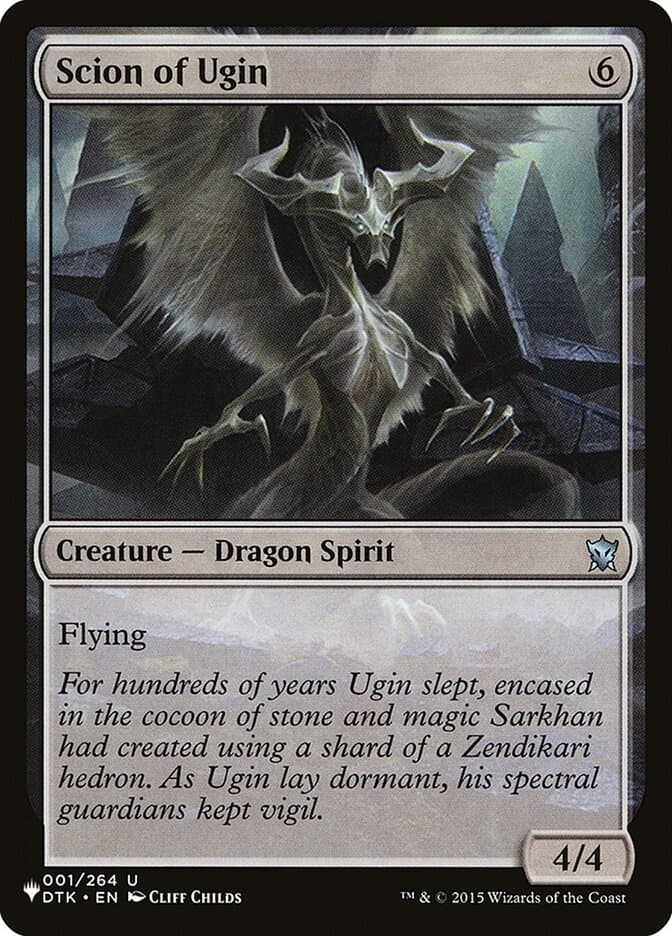 Scion of Ugin |  (DTK-1) [The List]