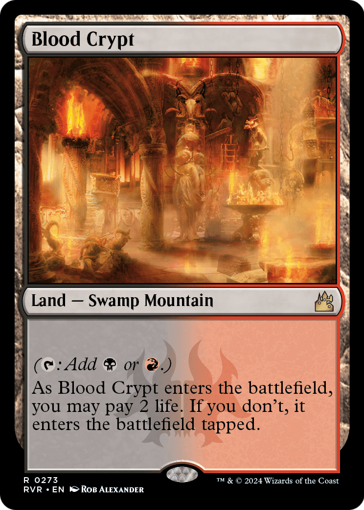 Blood Crypt [Ravnica Remastered] Foil