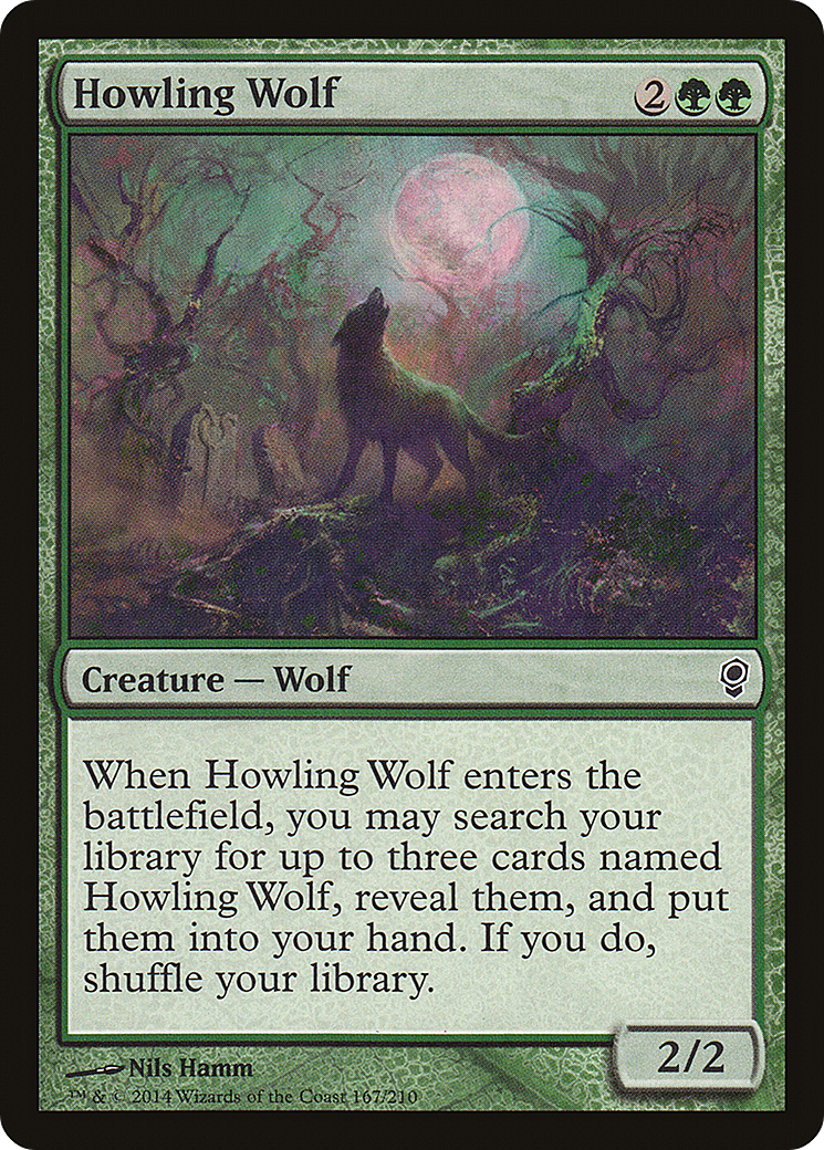 Howling Wolf [Conspiracy] Foil