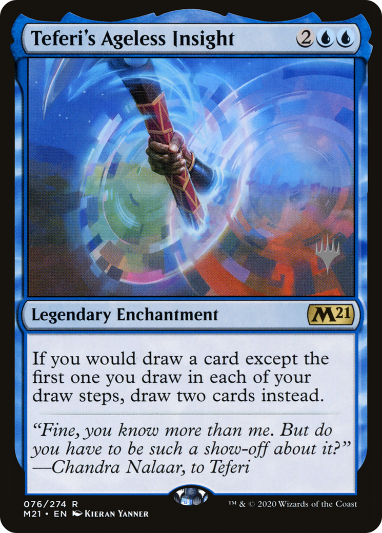 Teferi's Ageless Insight (Promo Pack) [Core Set 2021 Promos] Foil