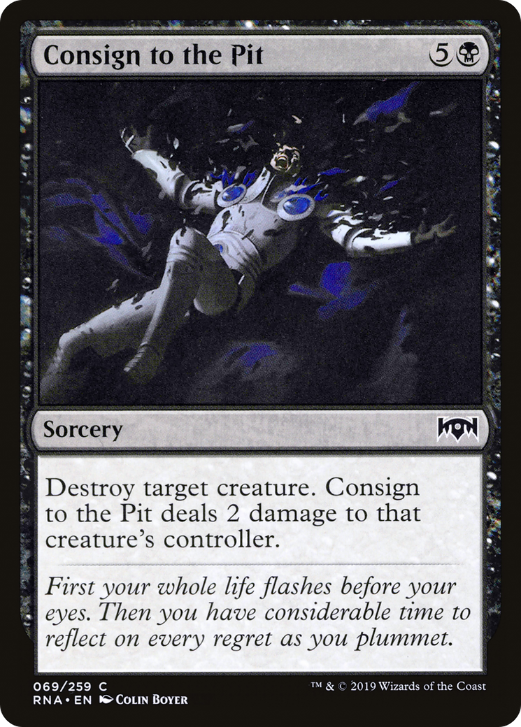 Consign to the Pit [Ravnica Allegiance] Foil