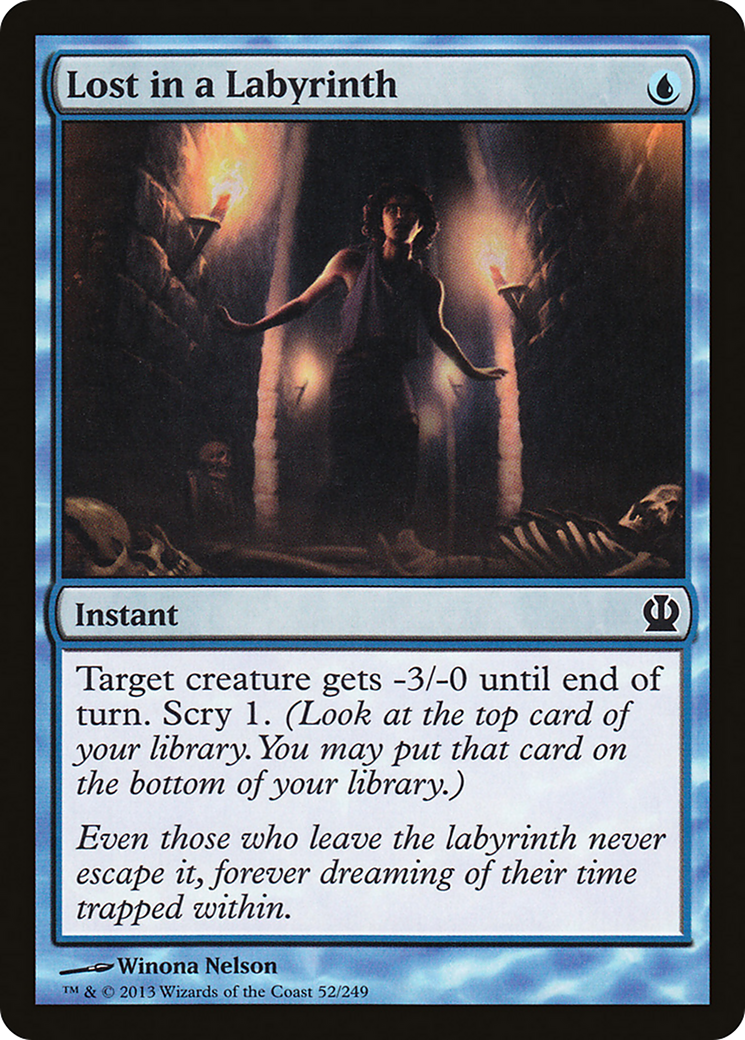 Lost in a Labyrinth [Theros] Foil