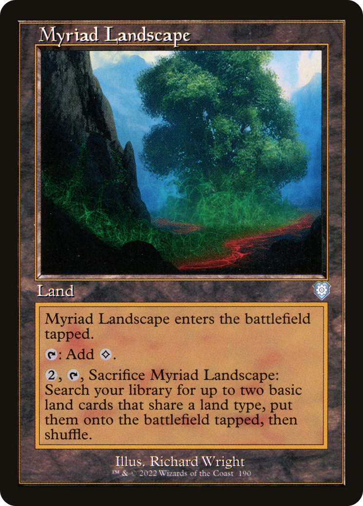 Myriad Landscape (Retro) [The Brothers' War Commander] Foil