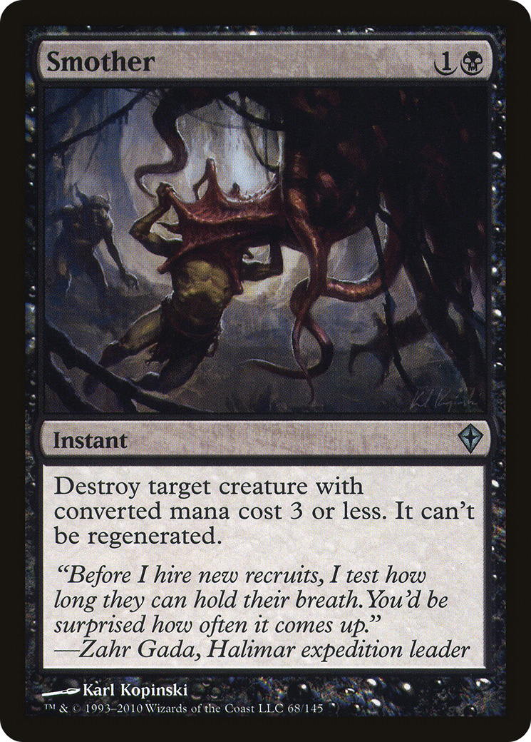 Smother [Worldwake] Foil