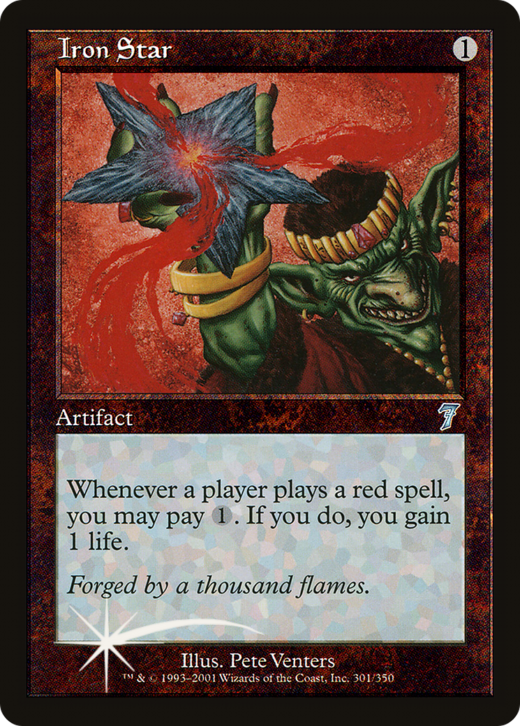 Iron Star [Seventh Edition] Foil