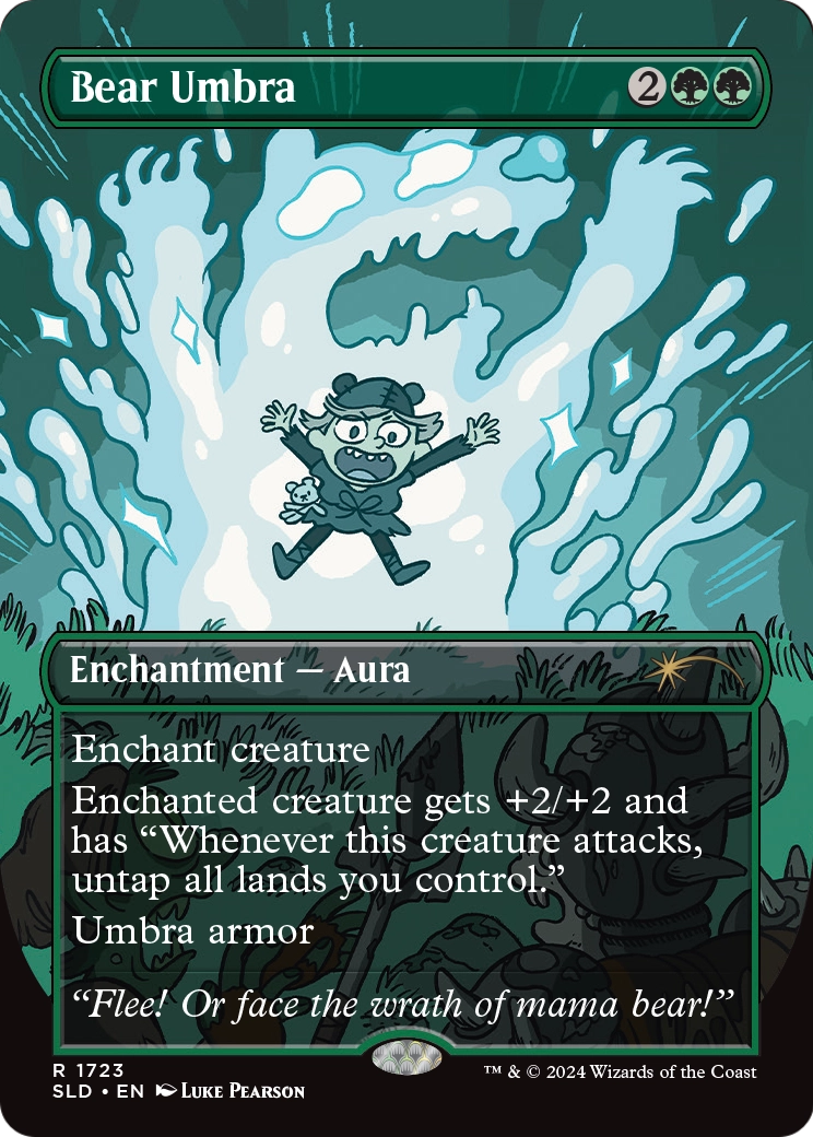 Bear Umbra (-1723) [Secret Lair Drop Series]