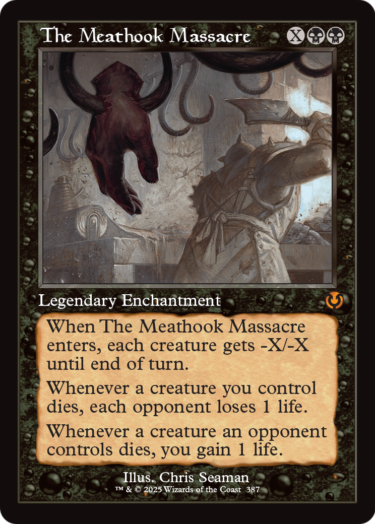 The Meathook Massacre (Retro Frame) (-387) [Innistrad Remastered]
