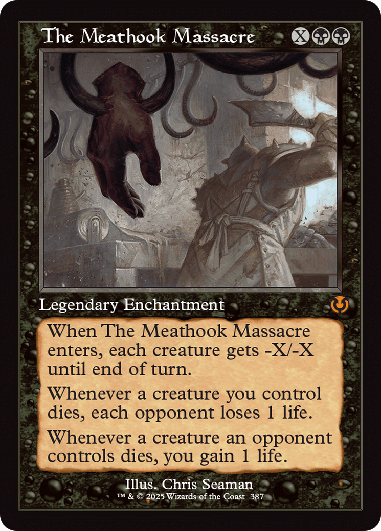 The Meathook Massacre (Retro Frame) (-387) [Innistrad Remastered]  Foil