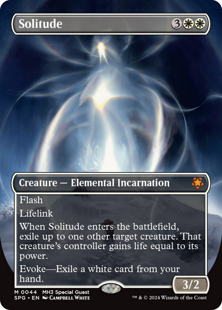 Solitude (Borderless) [Modern Horizons 3 Special Guests] Foil