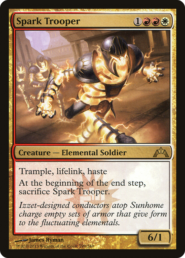 Spark Trooper [Gatecrash] Foil