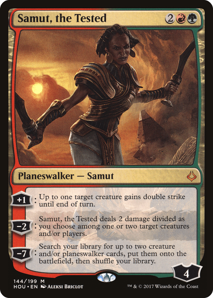 Samut, the Tested [Hour of Devastation] Foil
