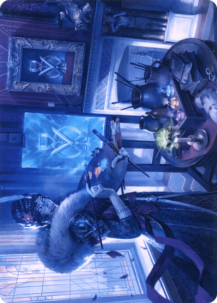 Flawless Forgery // Flawless Forgery (ASNC-054) - New Capenna Art Series (Borderless) Foil