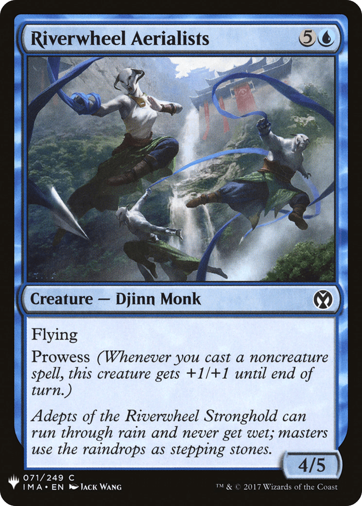 Riverwheel Aerialists |  (IMA-71) [The List]