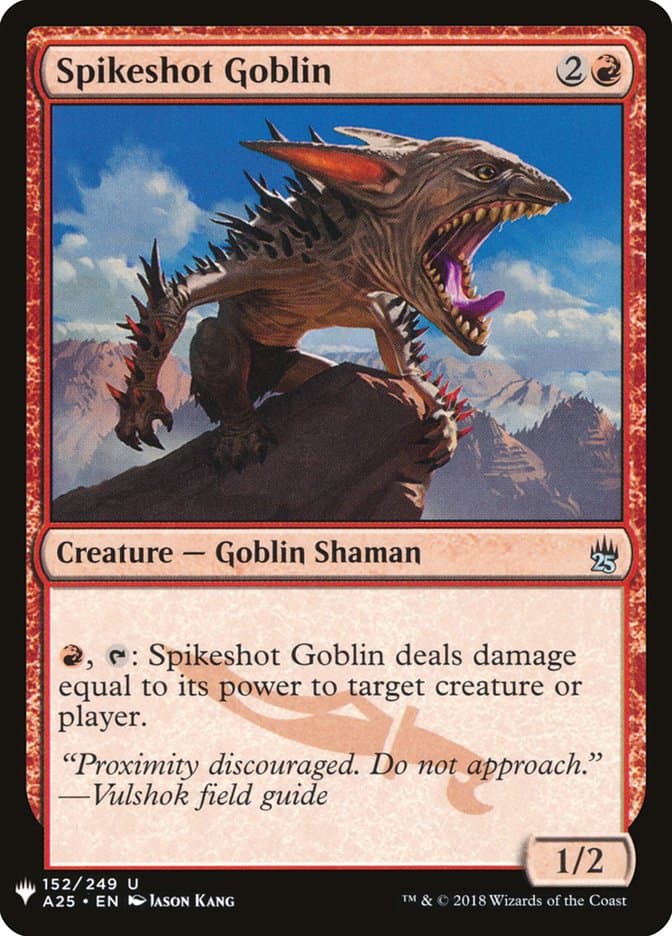 Spikeshot Goblin |  (A25-152) [The List]