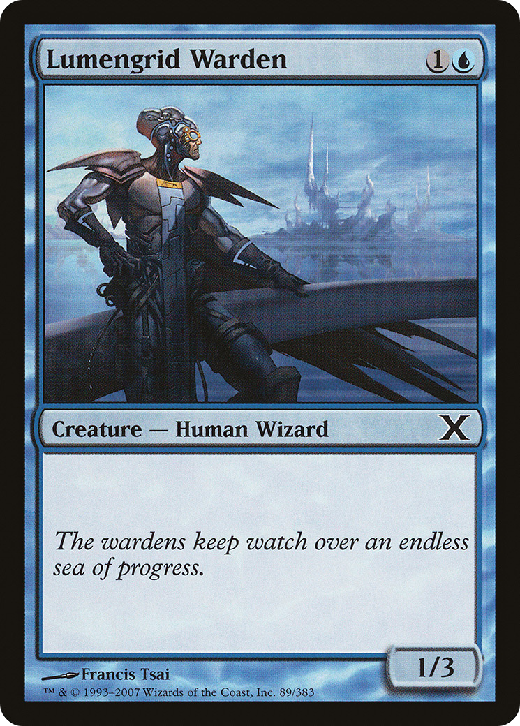Lumengrid Warden [Tenth Edition] Foil