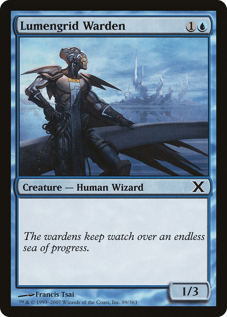 Lumengrid Warden [Tenth Edition] Foil